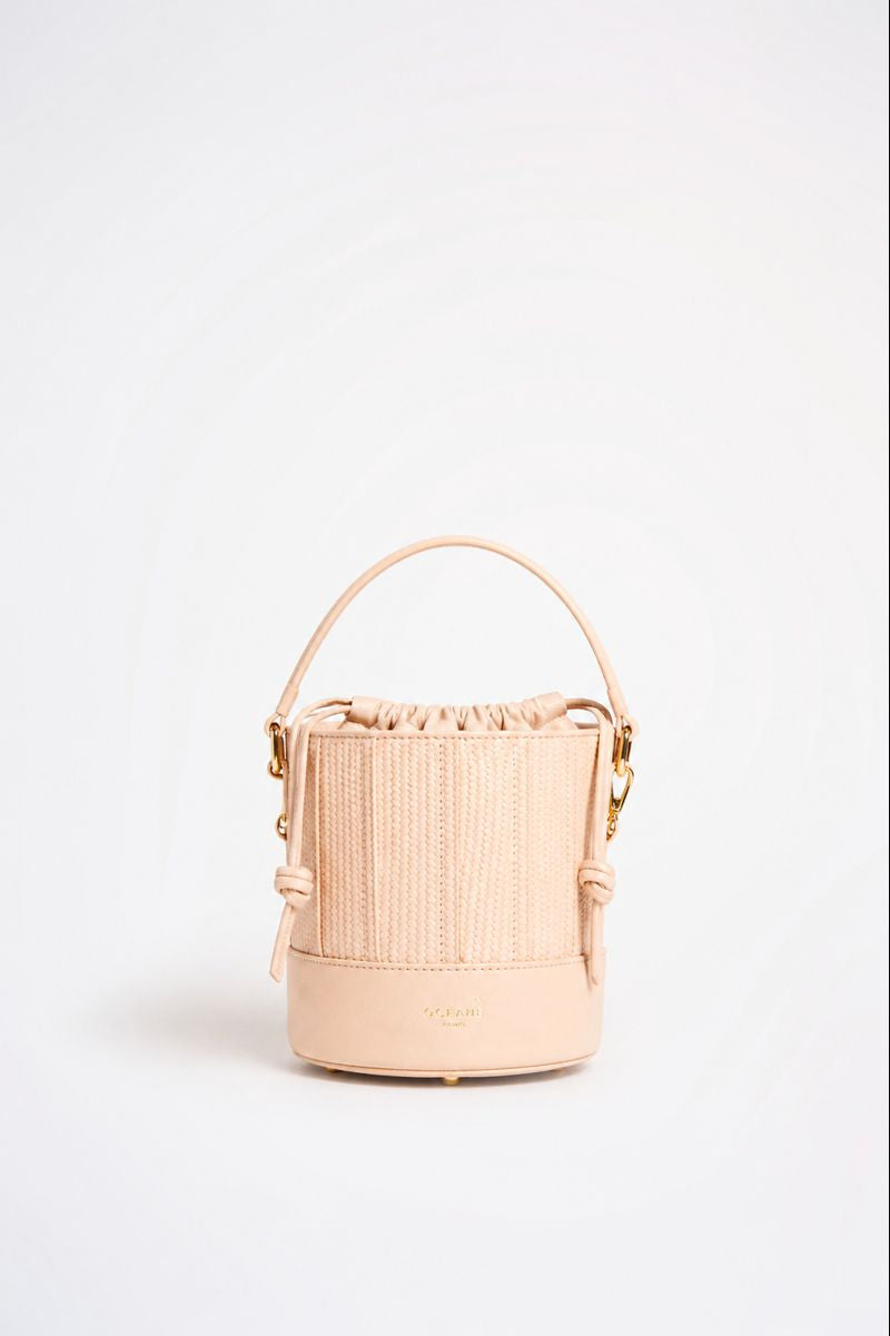 Grace Bucket – Italian Leather Handbag | Oceane Paris
