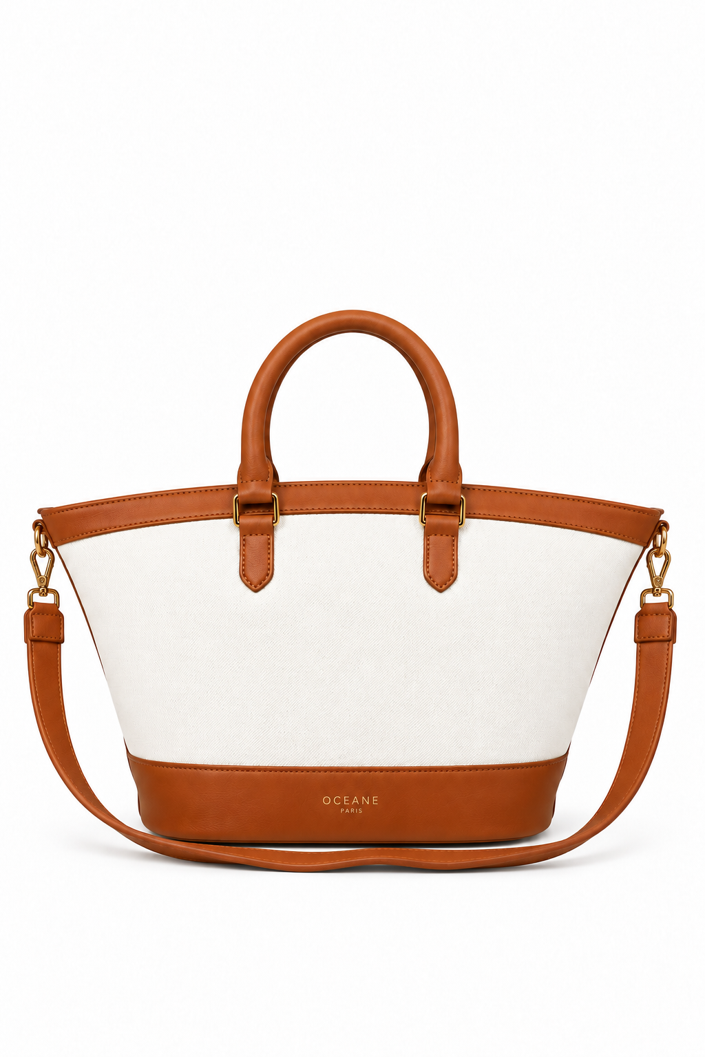 Borsa Charlotte – Canvas e Cuoio
