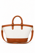 Borsa Charlotte – Canvas e Cuoio